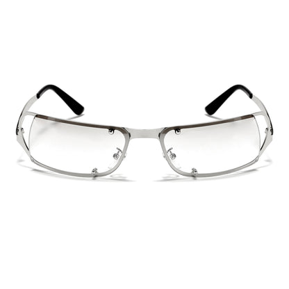 Mokon Silver And Day Night Unisex Sunglasses